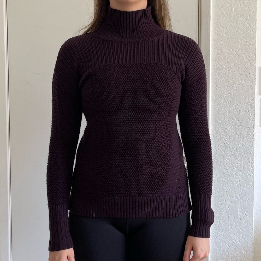 lululemon turtleneck wool sweater